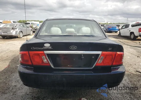 2005 Kia Optima Lx из США, поврежденный, VIN KNAGD126155433036